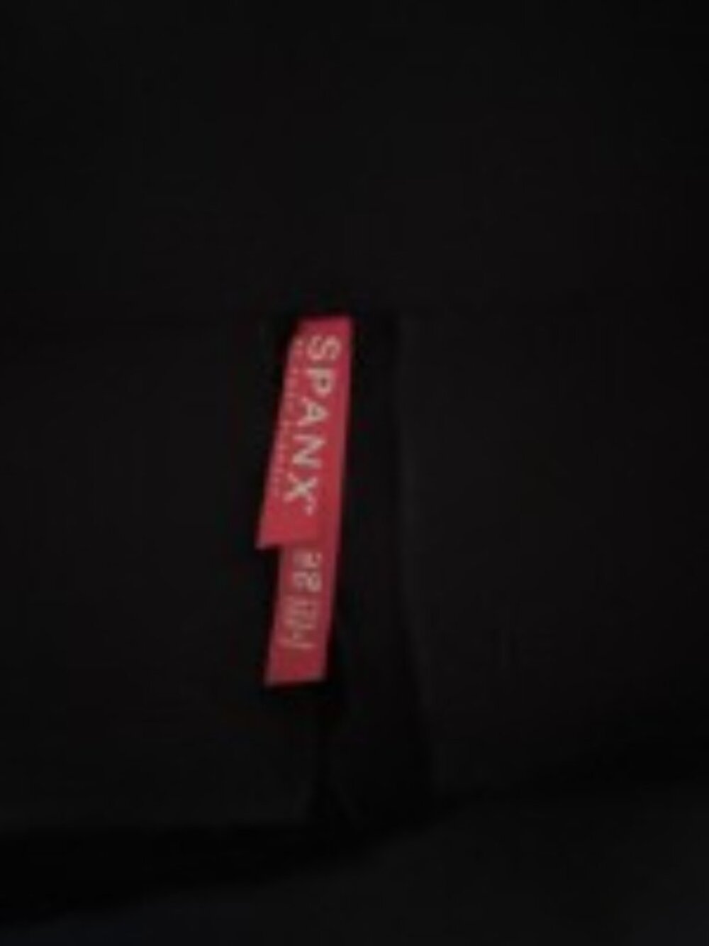 SPANX The Perfect Black Ankle Backseam Skinny Pant 1X - Picture 2 of 4